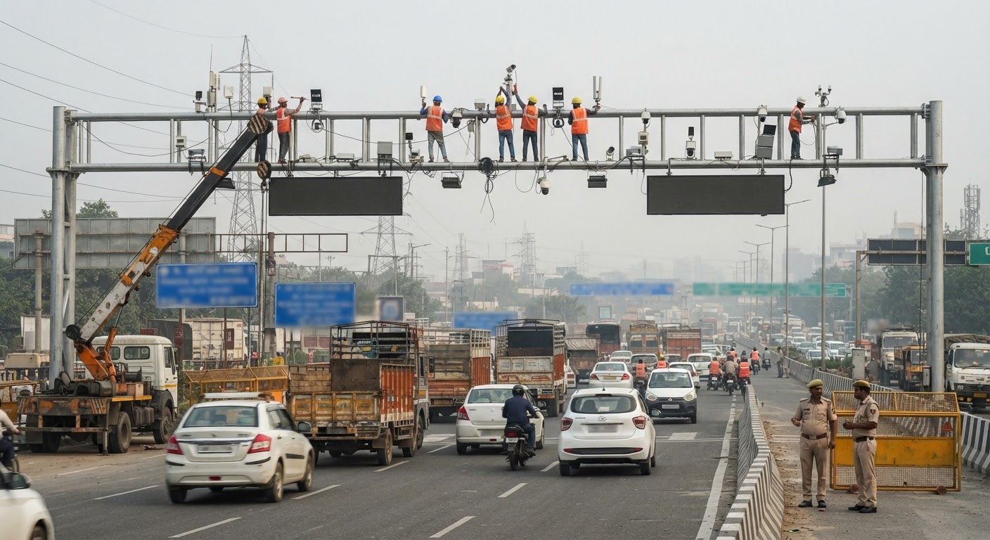 दिल्ली के 20 एंट्री पॉइंट्स पर लगेगा फ्री फ्लो टोल सिस्टम, अब नहीं लगेगा ट्रैफिक जाम