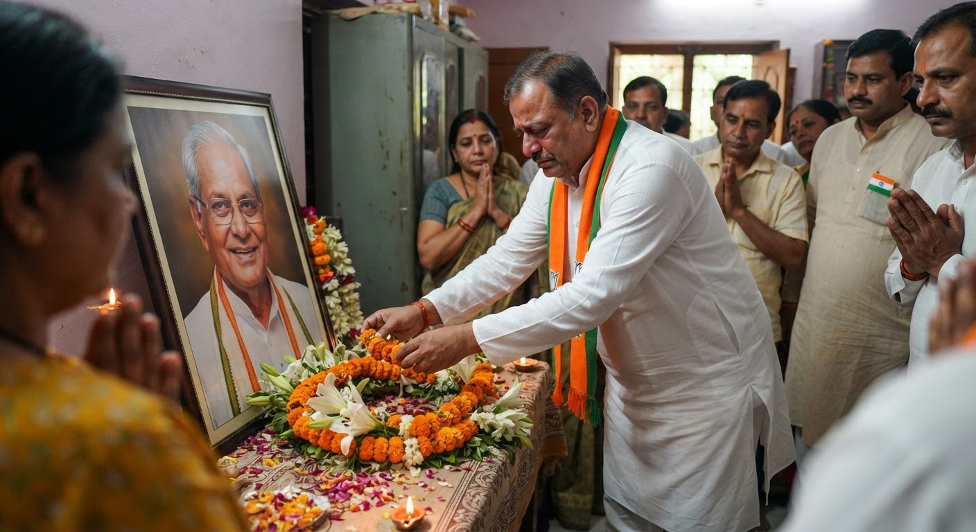 आर के सिन्हा के निधन से बिहार भाजपा में शोक, प्रदेश अध्यक्ष ने जताया गहरा दुख