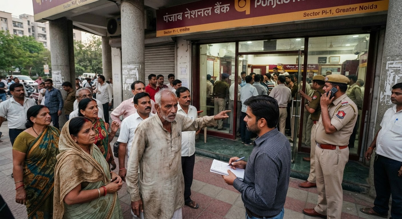 ग्रेटर नोएडा PNB बैंक में 35 करोड़ की 'डिजिटल डकैती', एफडी से गायब हुए लाखों रुपये