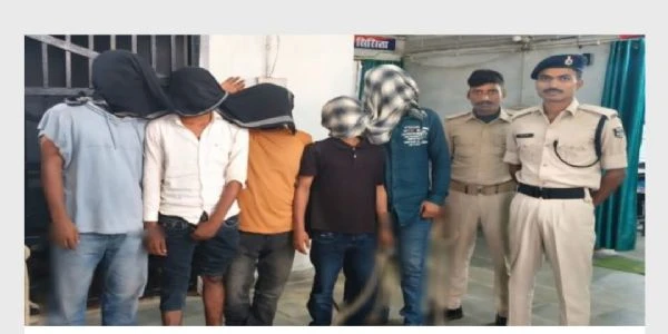 नालंदा: डकैती की साजिश रच रहे अंतरराज्यीय गिरोह के 5 सदस्य गिरफ्तार, बड़ी वारदात टली