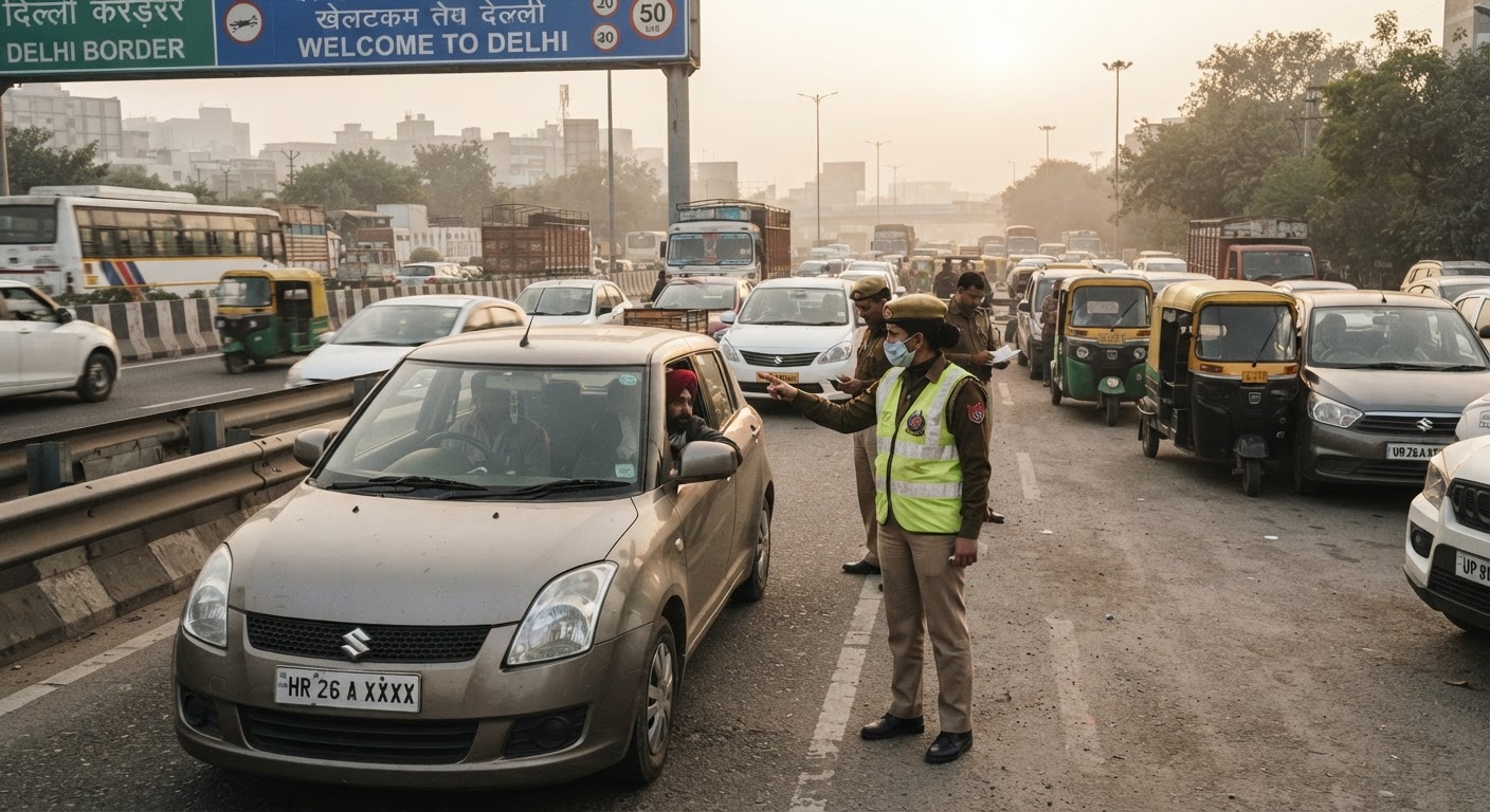 दिल्ली में नॉन-बीएस6 वाहनों की एंट्री बैन, 1 नवंबर से लागू होंगे कड़े नियम