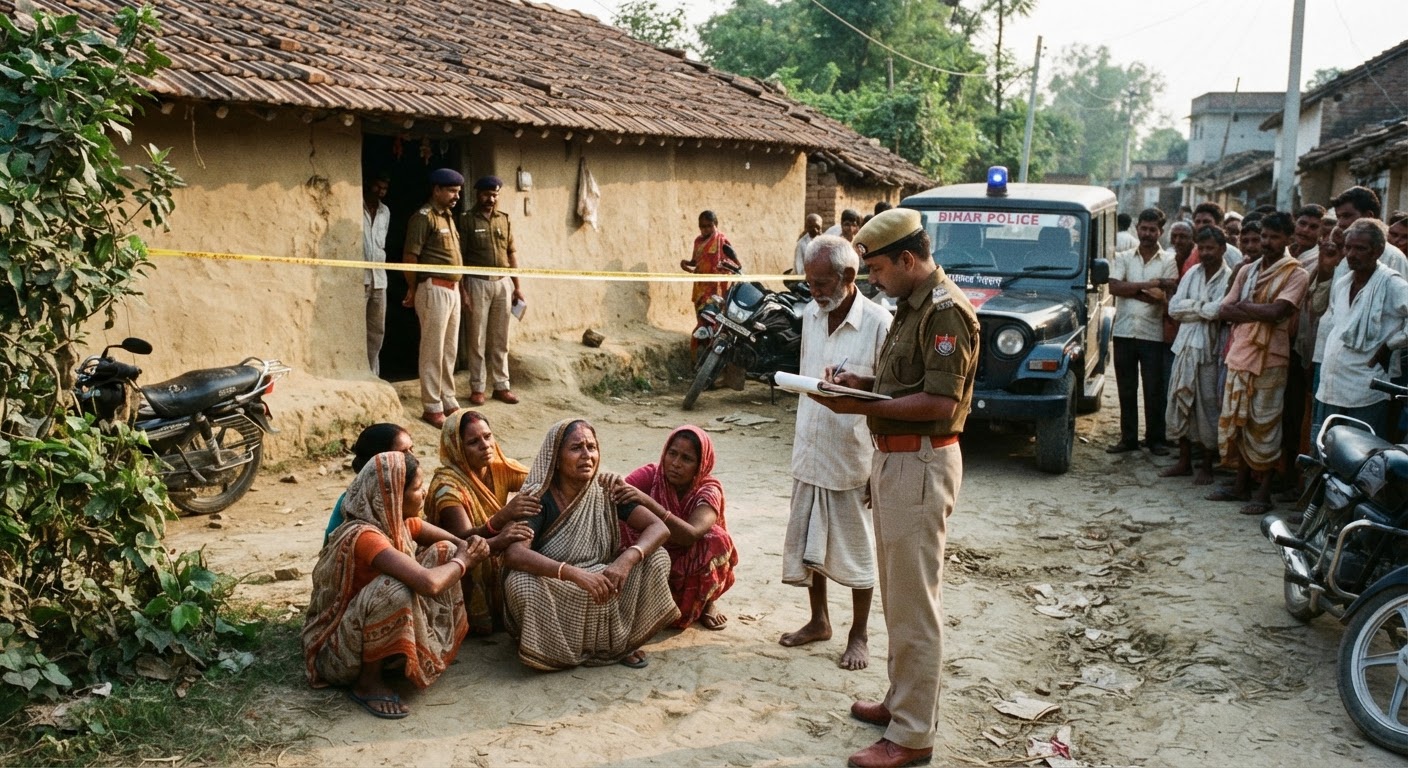 समस्तीपुर में खौफ: पंच के पति की गोली मारकर हत्या, इलाके में सनसनी